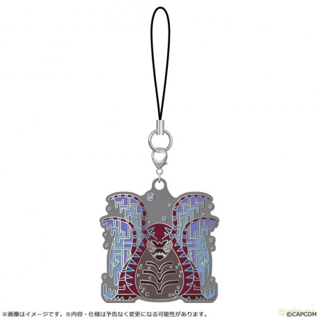 Monster Hunter Wilds Metal Keychain Monster Icon 5 cm Assortment (10)
