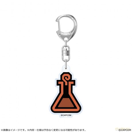 Monster Hunter Wilds Acryl Keychains Item Icon 6 cm Assortment (10)