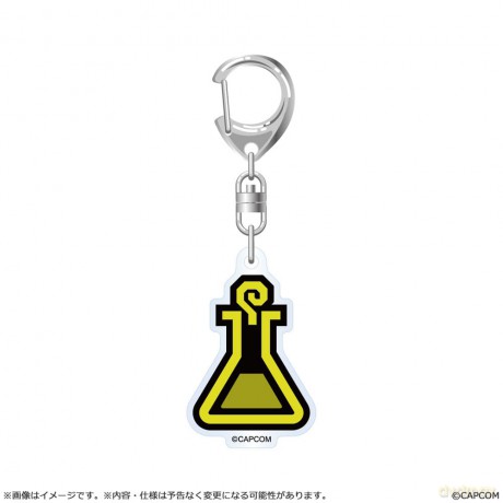 Monster Hunter Wilds Acryl Keychains Item Icon 6 cm Assortment (10)