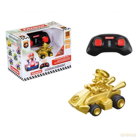 Super Mario Kart RC remote-controlled Car 1/50 2.4GHz Mini Mario Gold