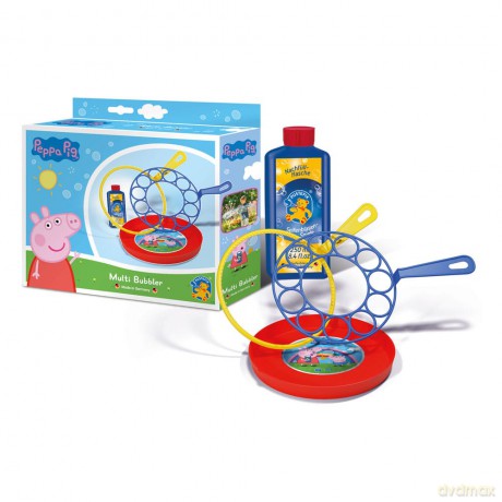 Peppa Pig Pustefix Soap Bubble Bottle Multi-Bubbler Assortment (5)