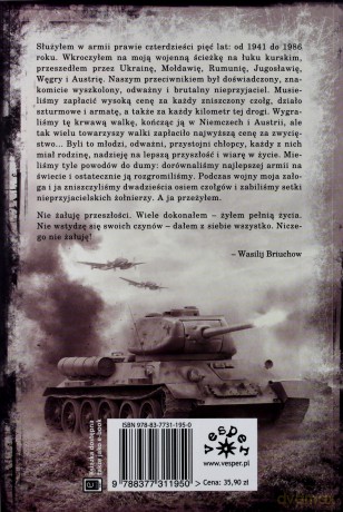 Czerwony Czołgista Wojna W T-34 Na Froncie Wschodnim - Wasilij Briuchow, Siergiej Anisimow [KSIĄŻKA]