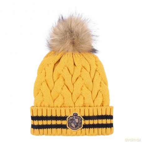 Harry Potter Beanie Pompon Hufflepuff