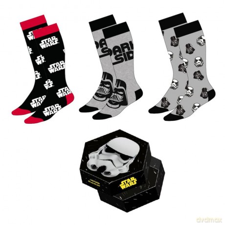 Star Wars Socks 3-Pack Stormtrooper 38-45