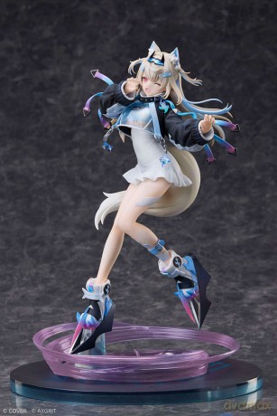 Hololive Production PVC Statue 1/7 Advent Fuwawa Abyssgard AXGRIT Ver. Standard Edition 27 cm