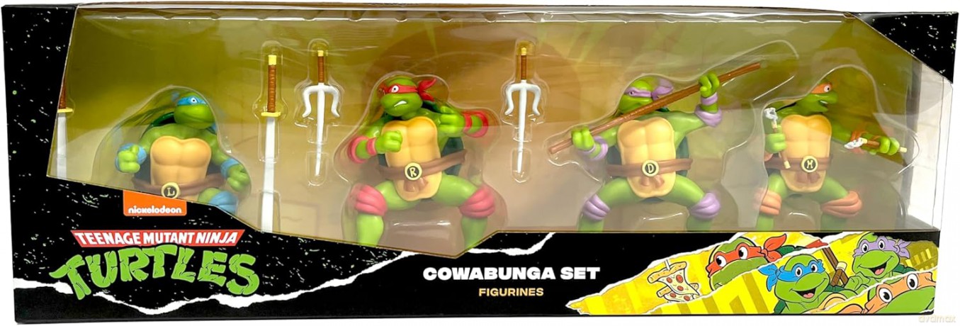 Teenage Mutant Ninja Turtles Gift Box Set Mini figures (4)
