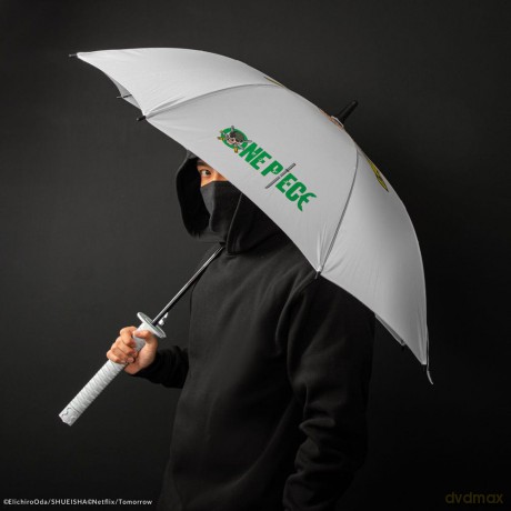 One Piece Parasol Zoro White Sword
