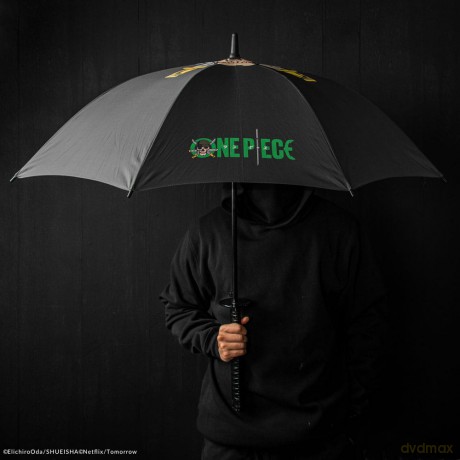 One Piece Parasol Zoro Black Sword