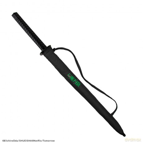 One Piece Parasol Zoro Black Sword