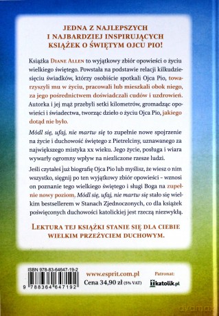 Módl Się Ufaj Nie Martw Się - Diane Allen [KSIĄŻKA]