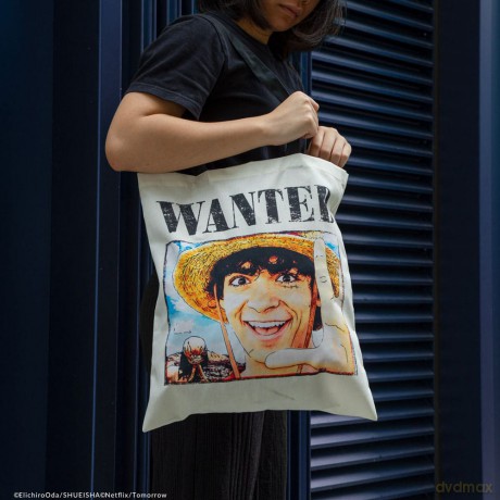 One Piece Torba Materiałowa Wanted Luffy