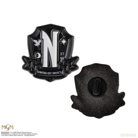 Wednesday Pins 2-Pack Nevermore Academy