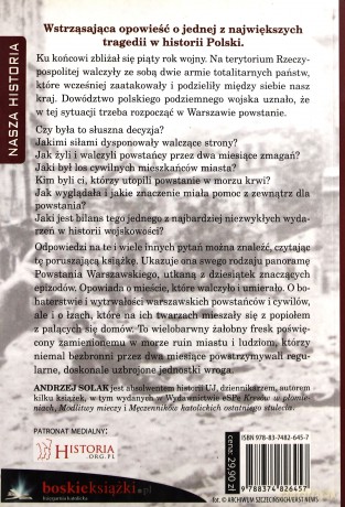 Warszawa 44 Popiół i Łzy - Andrzej Solak [KSIĄŻKA]