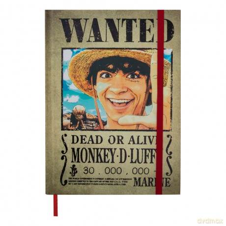 One Piece Notebook Wanted Posters