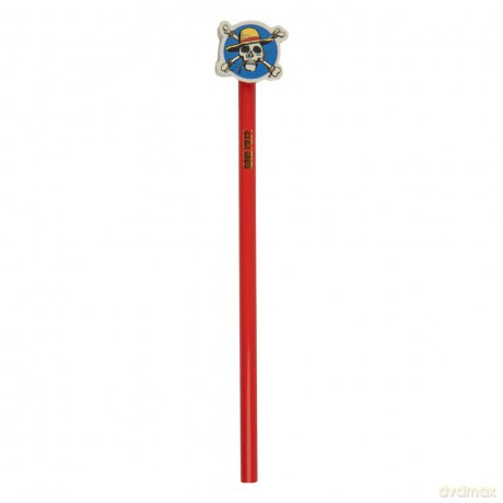 One Piece Pencils with Eraser Topper Luffy