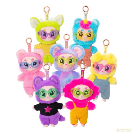 Nunos Lil' Monsters Blind Box Plush Figures Supermarket Adventures 10 cm Display (6)