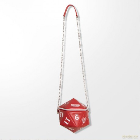 Stranger Things Faux Leather Handbag D&D Dice