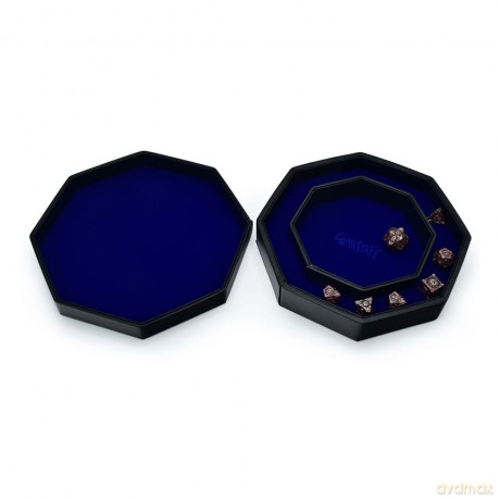 CritStones Arena Dice Tray Blue Dragon