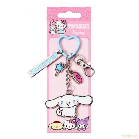 Hello Kitty Key Chain with Cinnamoroll Charms 15 cm