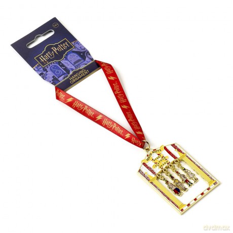 Harry Potter tree ornament Bertie Bott's (Golden Tone)