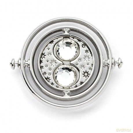Harry Potter Pin Badge Time Turner (Silver Tone)