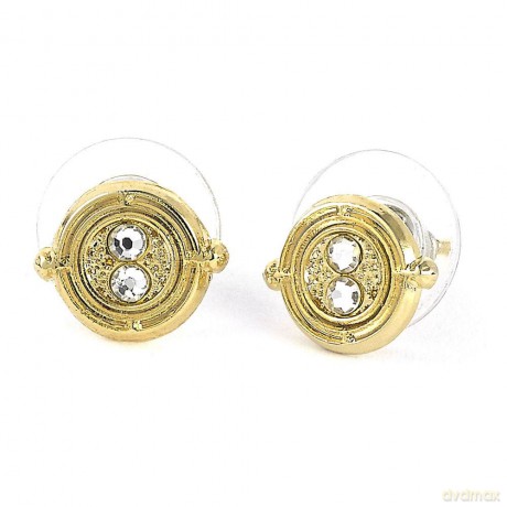 Harry Potter Earrings Time Turner (gold plated)