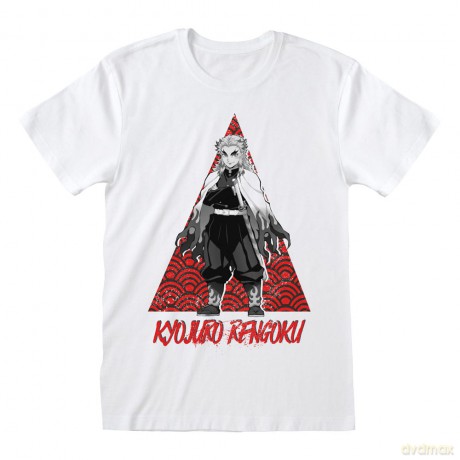 Demon Slayer T-Shirt Rengoku Tri Size M