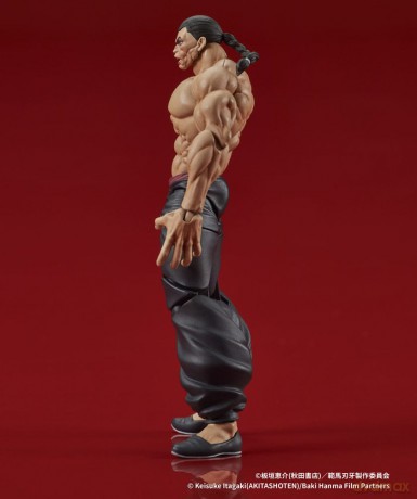 Baki Hanma Digaction Action Figure Retsu Kaioh 7 cm