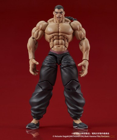 Baki Hanma Digaction Action Figure Retsu Kaioh 7 cm