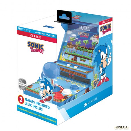 Sonic The Hedgehog Portable Retro Arcade Joystick Player