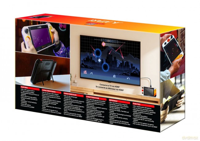 Atari Portable Gaming System Gamestation Go