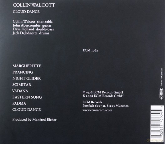 Walcott Collin: Cloud Dance (Touchstones) [CD]