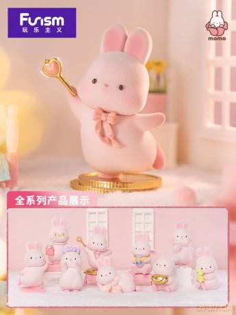 Momo Bunny Daily Series Mini Figures 9 cm Display (9)