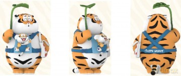 I Am Not Fat Tiger Roaring Love Series Mini Figures 9 cm Display (8)