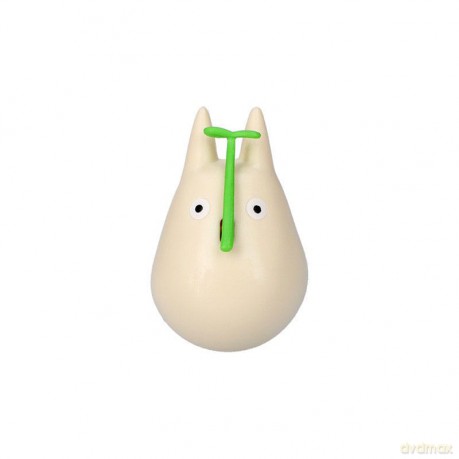 My Neighbor Totoro Round Bottomed Figurine Small Totoro with leaf 5 cm