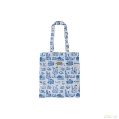 Whisper of the Heart Tote Bag Blue Nostalgia