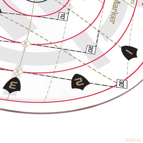 Enhance RPG Series 30ft Spell AoE Damage Template