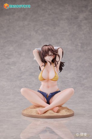 Original Character Statue Danjo no Yujo ga Seiritsu Dekinai Type no Onna Tomodachi 15 cm