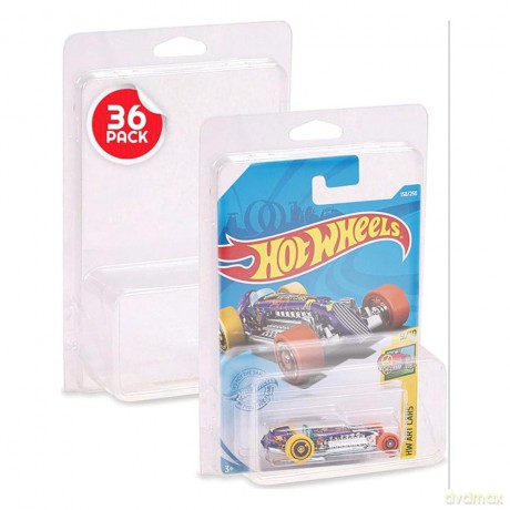 Hot Wheels Blisters 36-Pack for Long Card Mainline