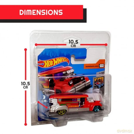 Hot Wheels European Series PET Blisters 50-Pack for Short Card