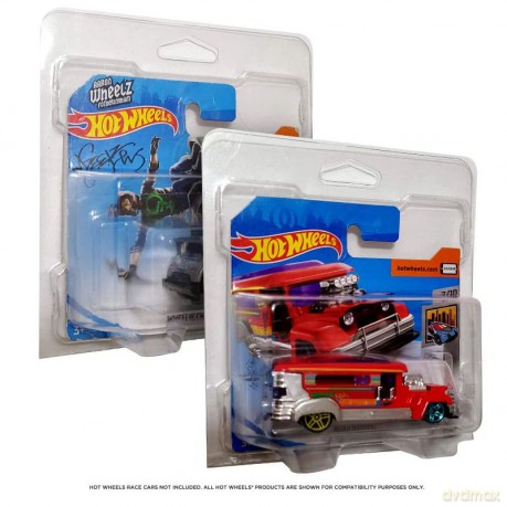Hot Wheels European Series PET Blisters 50-Pack for Short Card