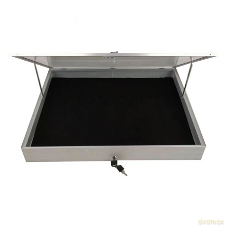 Evoretro Aluminum Display Case Silver