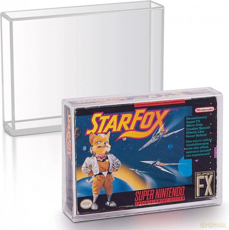 Akrylowe pudełko zabezpieczające 2-Pack for SNES/N64