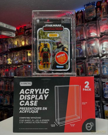 Evoretro Akrylowe pudełko zabezpieczające 2-Pack for Action Figures