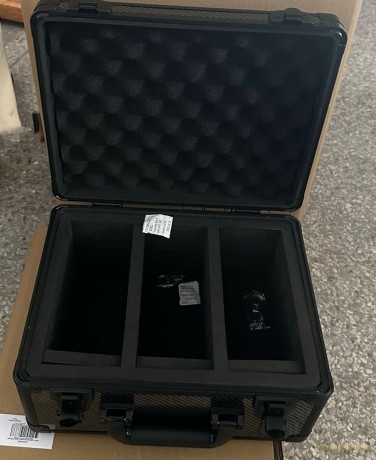 Evoretro Trading Card Suitcase Silver/Gray Small