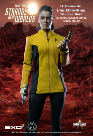Star Trek: Strange New Worlds Action Figure 1/6 Lt. Com Una Chin-Riley 30 cm