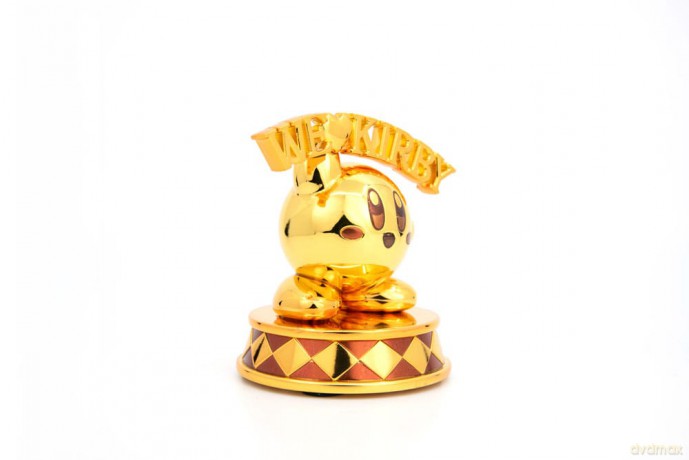Kirby DieCast Statue We Love Kirby Gold Edition 10 cm