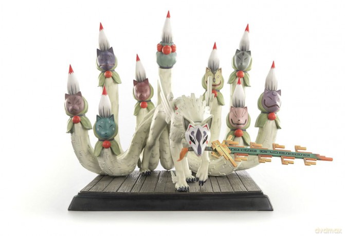 Okami Statue Ninetails 51 cm
