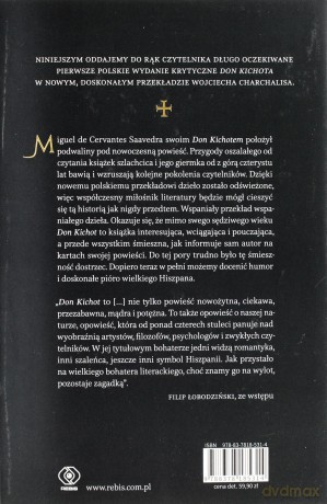 Przemyślny Szlachcic Don Kichot z Manczy - Miguel De Cervantes Saavedra [KSIĄŻKA]