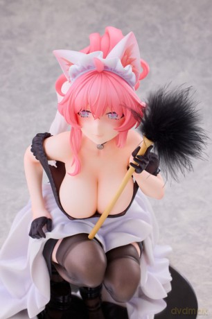 Original Character PVC Statue 1/4 Cat´s Thought Maid Cat Mochan 24 cm
